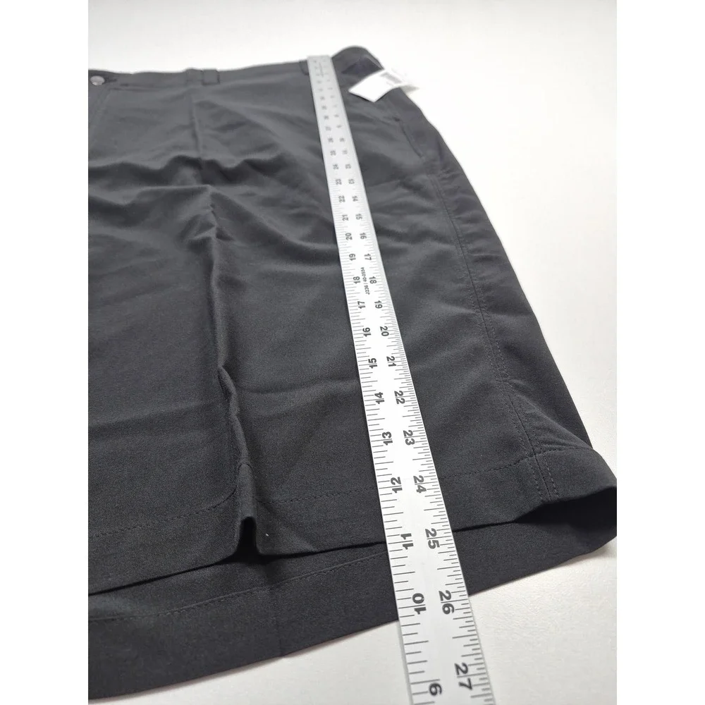 Callaway Golf Shorts Mens 50 Black Stretch Waistband 10.5 Inseam UPF 50 Big Tall